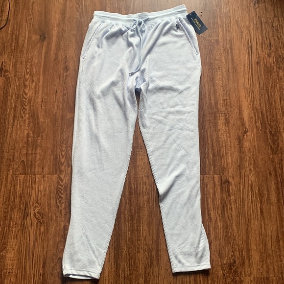 Polo Ralph Lauren Knit Pajama Pant Blue NWT - Picture 2 of 16